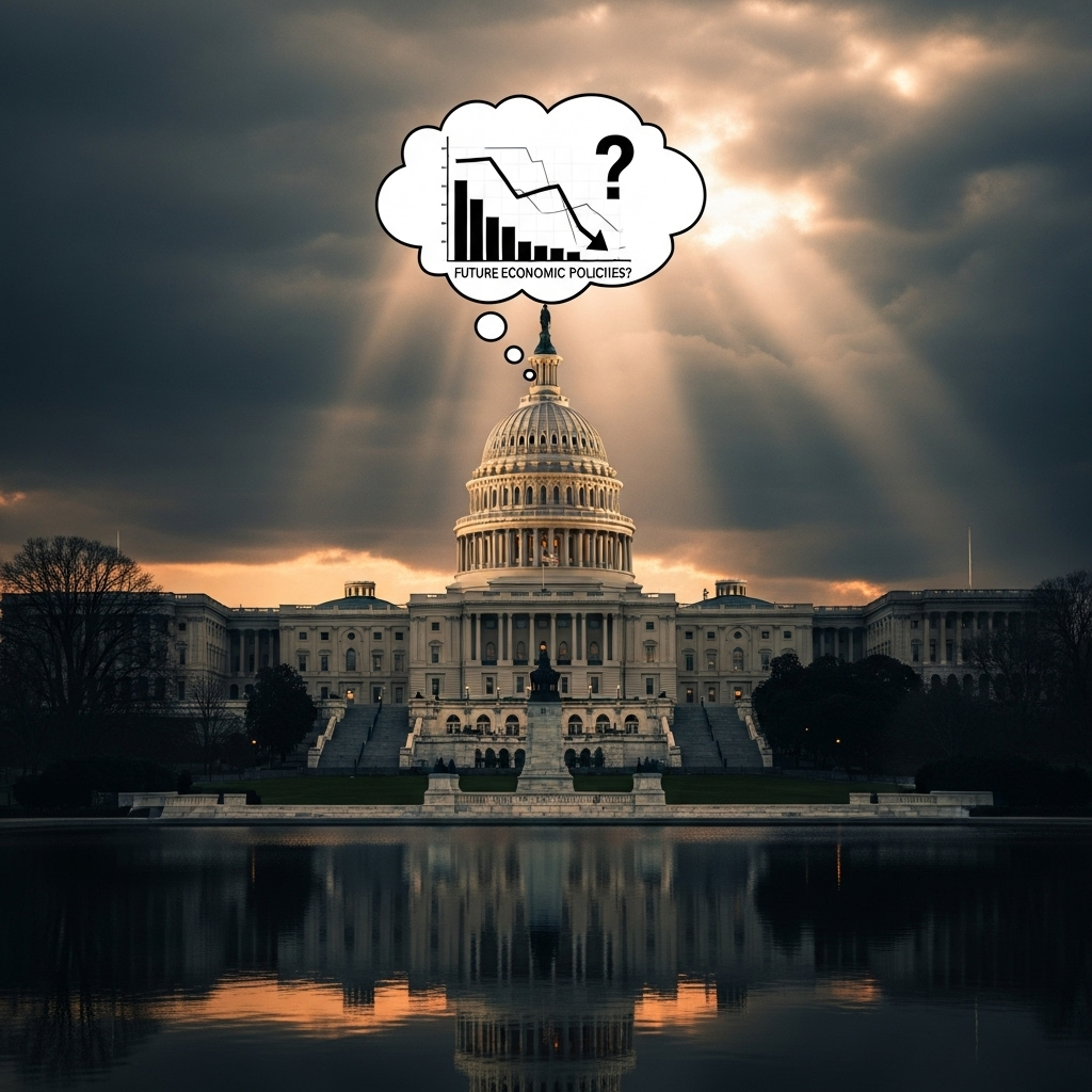 New Low: Under 50% of US Adults View Capitalism Positively 4 The US Capitol building in Washington D.C., where future economic policies will be debated in light of the new low public opinion on capitalism.