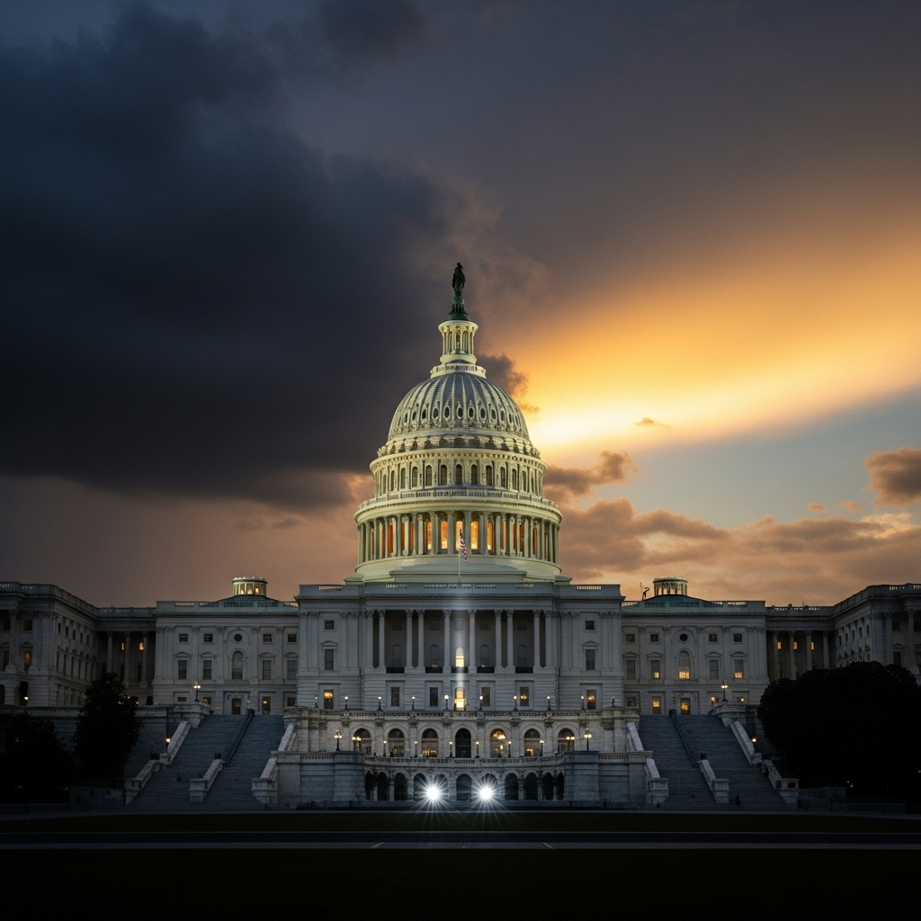 US Missile vs. UFO: 1st Video Shown at Congress Hearing 4 The US Capitol building where the congressional hearing on the US missile and UFO video took place.