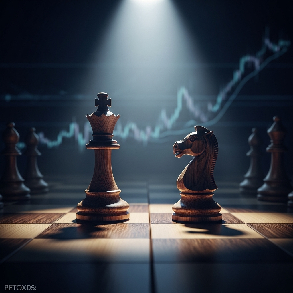 Investor Pressure: 1 Firm Faces Potential Proxy Fight 4 Two chess rooks on a board, symbolizing the strategic moves in a corporate proxy fight fueled by investor pressure.